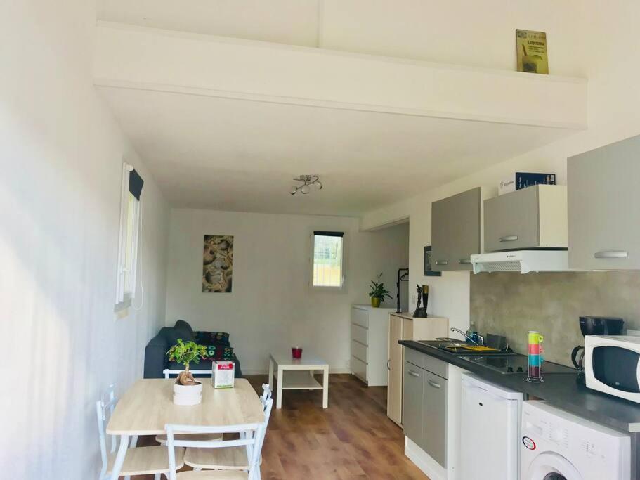 Loue Studio Dans Une Villa Avec Piscine Terrasse Saint-Theodorit Extérieur photo
